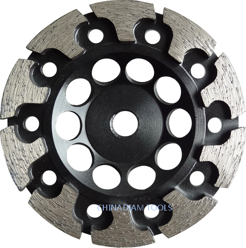 T segment diamond cup wheel