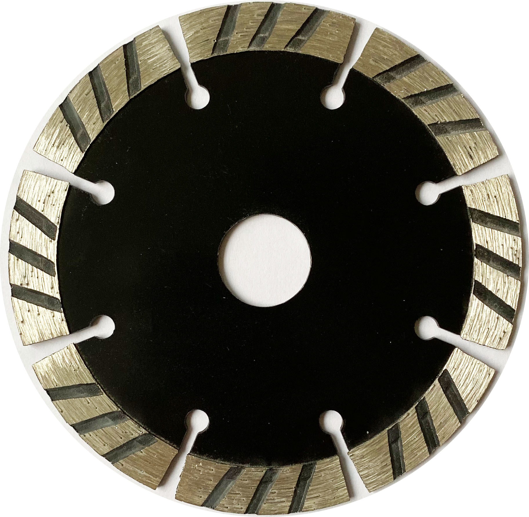 7 Inch Dry Segmented Diamond Saw Blade For Concrete Brick Cutting 7/8 Arbor